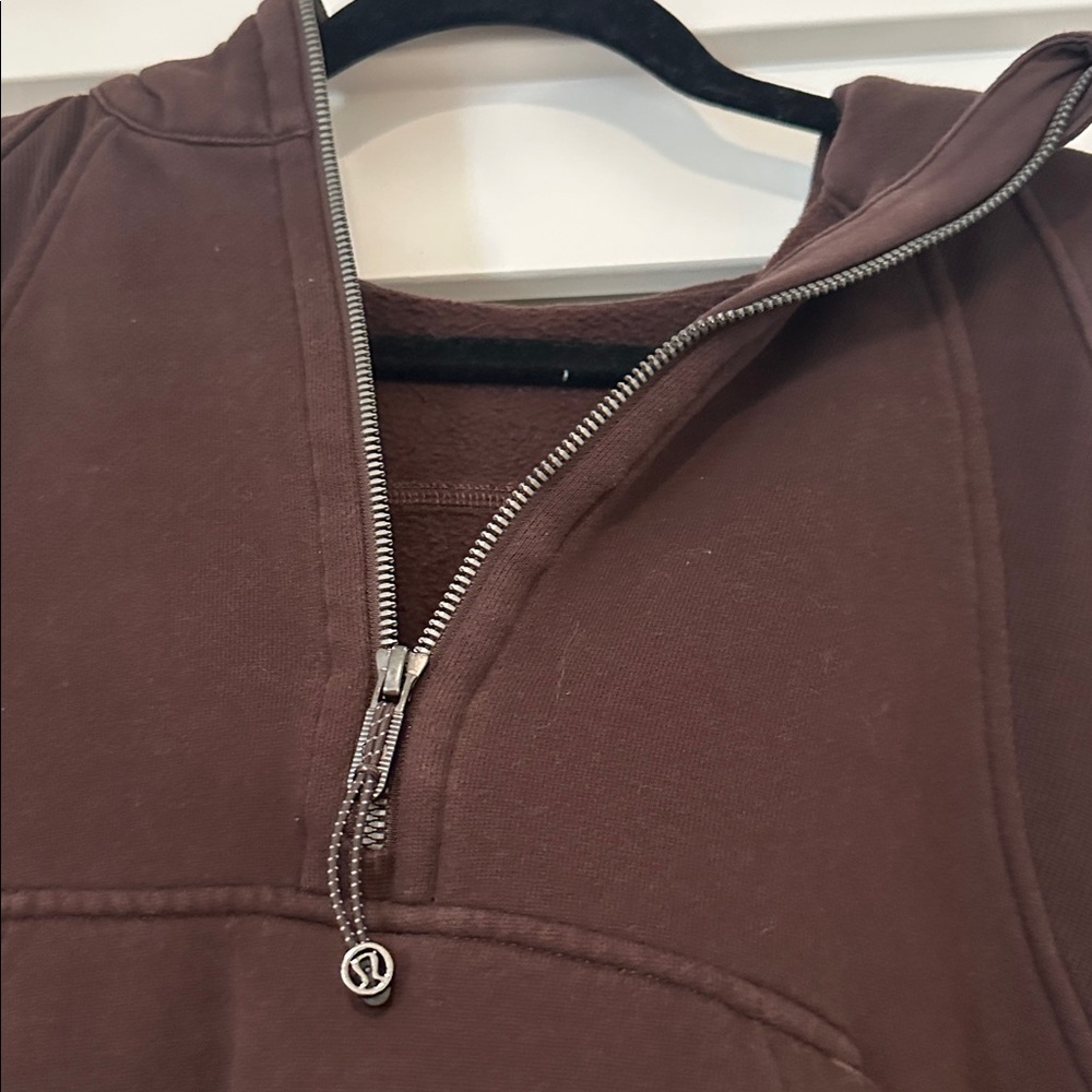 lululemon athletica Brown Half-Zip Hoodie - Picture 7 of 10